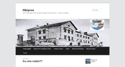 Desktop Screenshot of harsova.ro